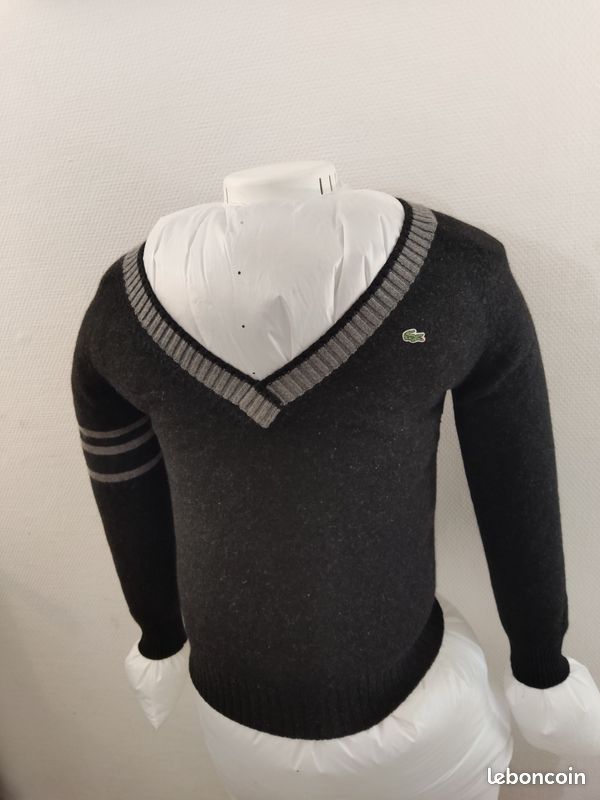 Pull Col V Pull Noir Lacoste Femme Pull Lacoste Col En V Bleu Bleu