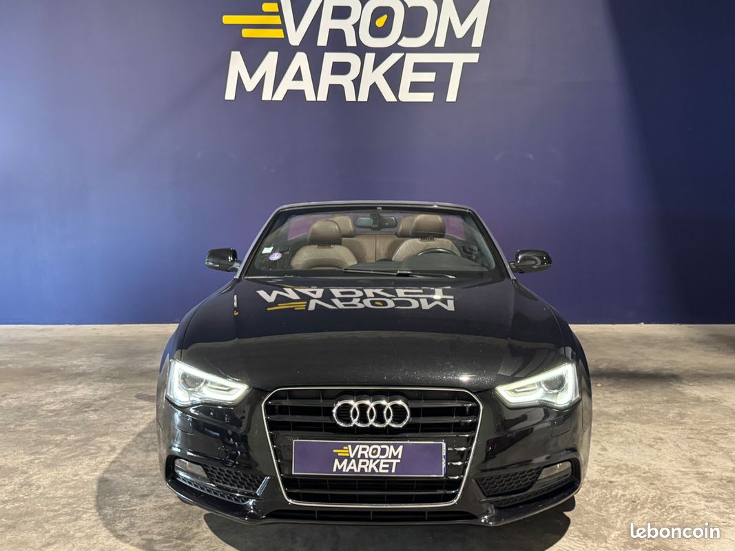 AUDI A5 Cabriolet 2.0 TFSI 211CV Suivi complet - Sièges Chauffants / Ventilés / Électriques (image 3)