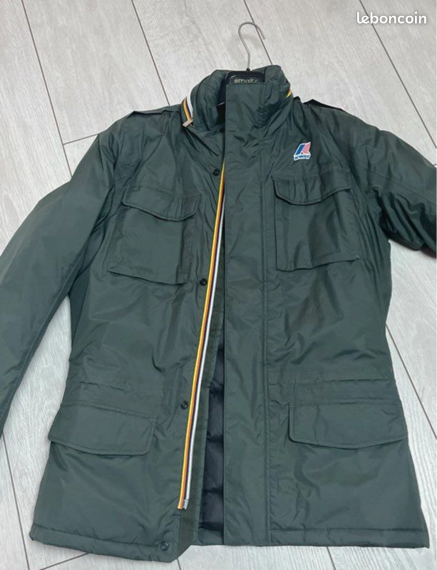 Veste K-Way kaki neuve (image 1)