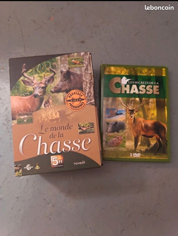 Lot 2 coffrets dvd chasse (image 2)