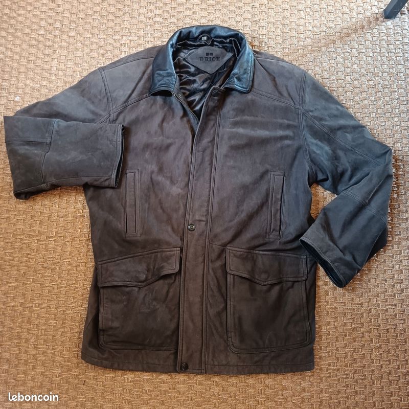 Veste Brice Parka Veste Manteau Parka En Cuir Homme Brice Taille