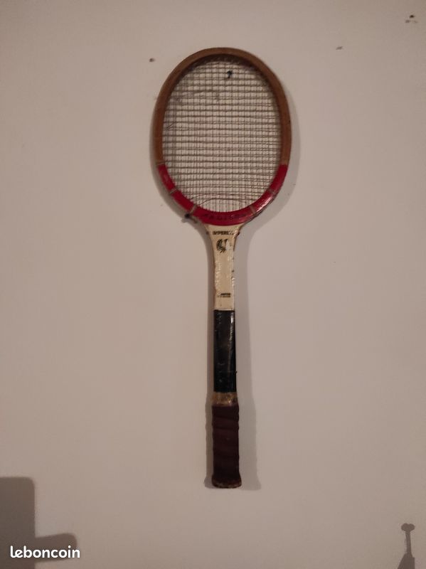 Raquette De Tennis Pelikan Vintage – Ancienne, 29 Cm, état D'occasion
