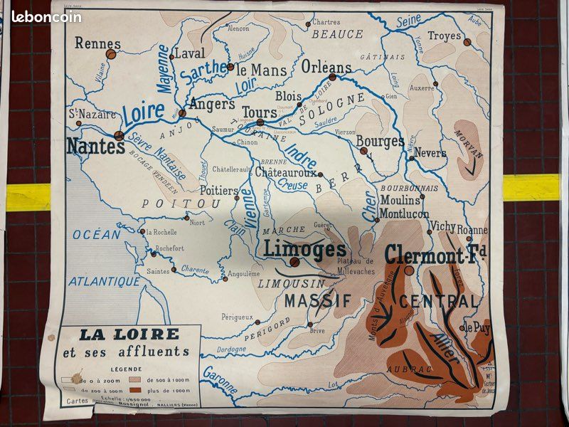 Lot de huit cartes scolaires (image 6)