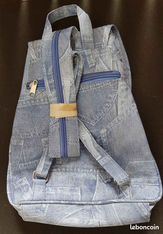 Sac à dos D & S bleu neuf (image 2)