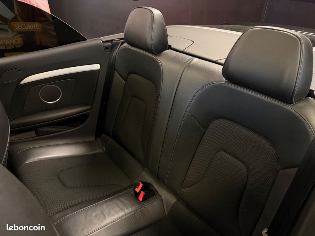 AUDI A5 CABRIOLET 3.0 TDI 220 S-LINE QUATTRO S-TRONIC BVA / BANG & OLUFSEN / SIEGES CHAUFFANTs (image 6)