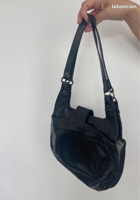 Sac noir Comptoir des Cotonniers en parfait état (image 4)