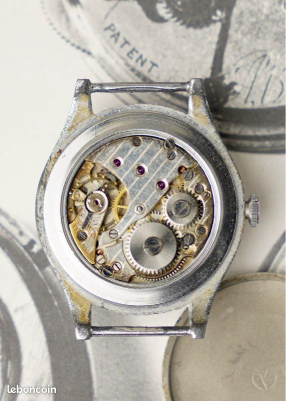 Pièce Horlogerie Gillet Axe De Balancier Pour Montre 10 1/2 - Cupillard 233 A.D.M.60 - Pièce Horlogerie NEUVE Montre Alarme