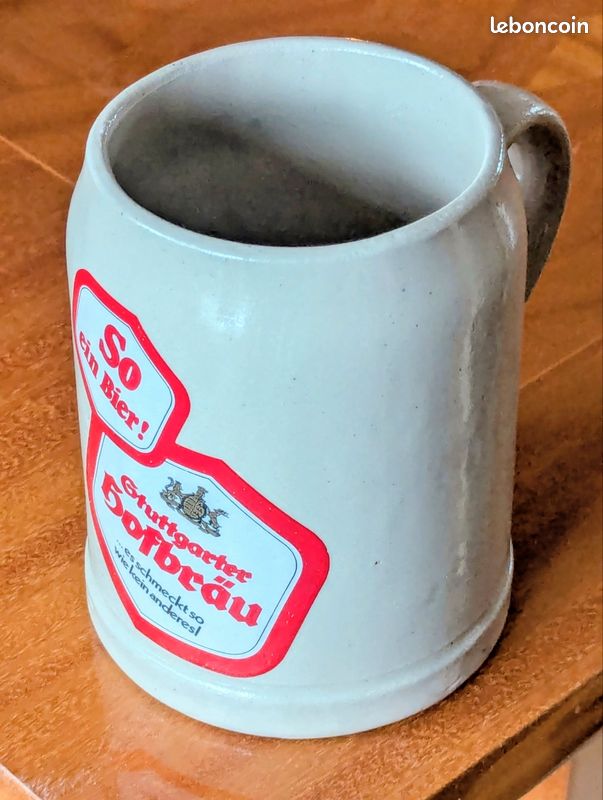 Chope allemande HOFBRAU 1980 (image 1)