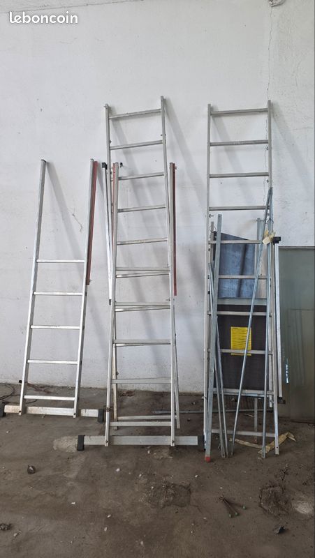 Échafaudage avec 2 échelles de côté (image 2)