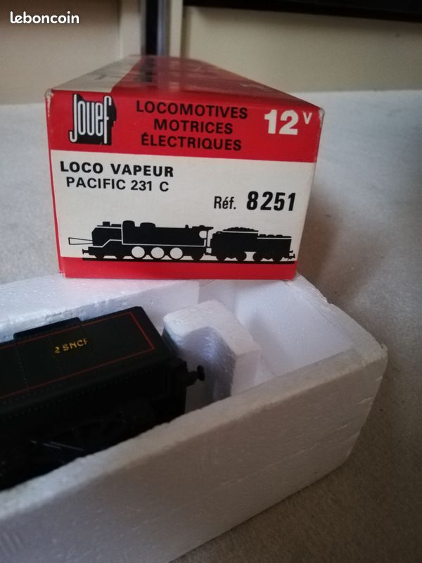 Locomotive Vapeur Jouef Club 231 E Calais Nord - époque 2 - Couleur Chocolat - Limitée