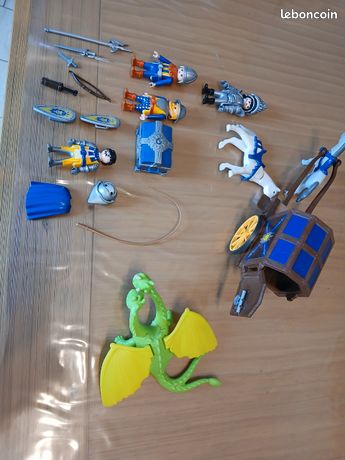 Jouet Playmobil 3314 – Le Prince, Convoi Et Trésor – Complet, Occasion