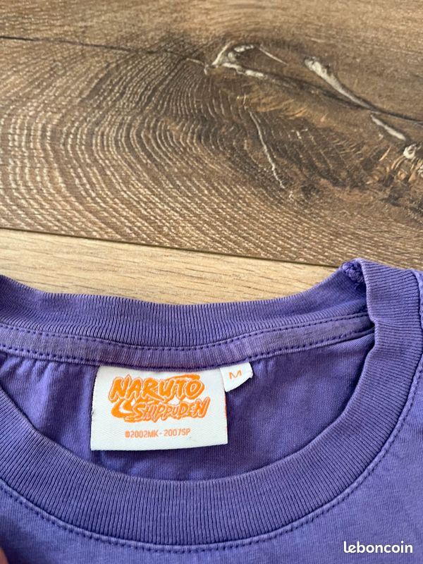 Lot 2 tee shirt kiabi Naruto M (image 3)