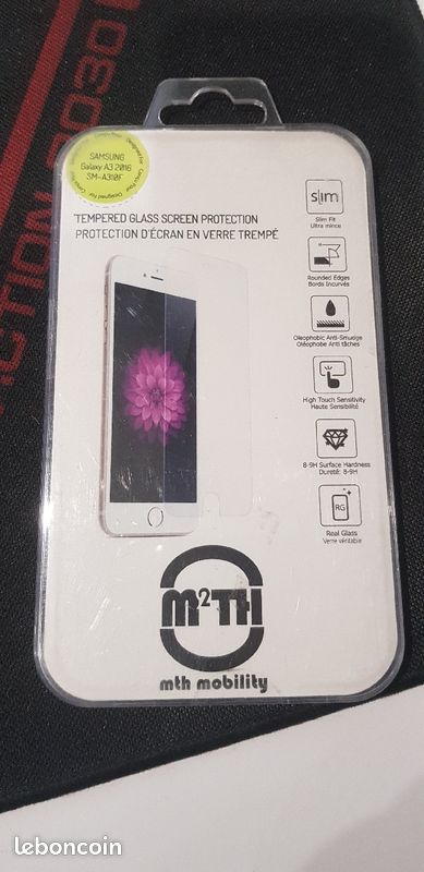 Verre trempé Samsung Galaxy A3 2016 (image 1)