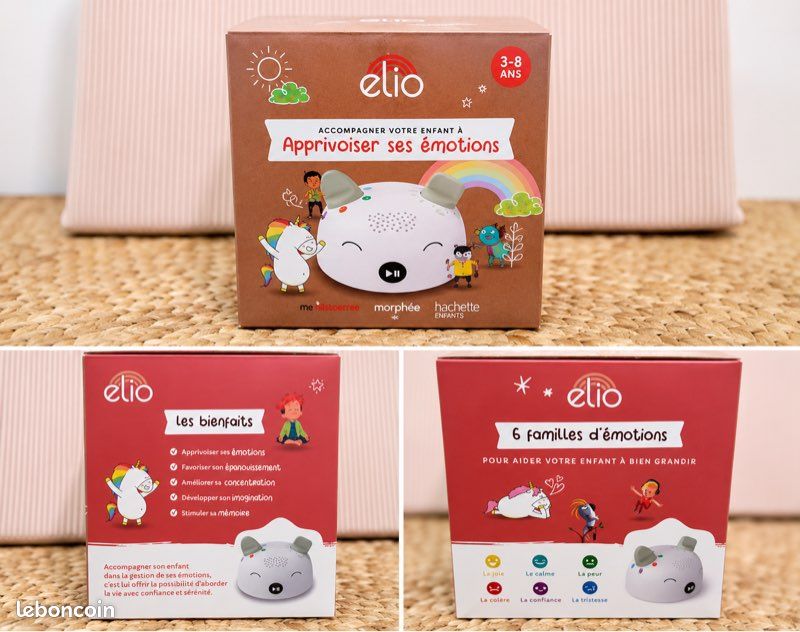 Boîte à histoires Elio Morphée – Apprivoiser ses émotions – NEUVE (image 1)