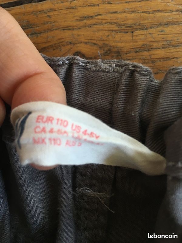 Pantalon jean 4/5 ans - 110 cm gros (image 3)