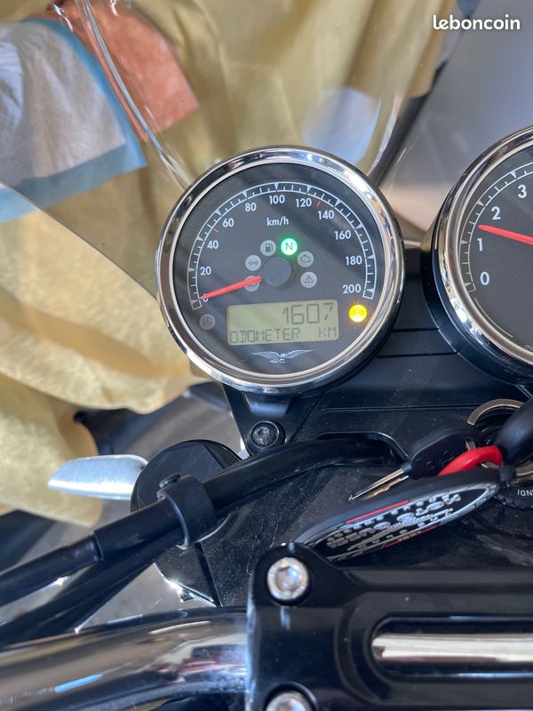 Compteur De Vitesse Moto Guzzi V750 Ambassador 750 V7 (1969-1970) - Occasion, Testé, Italie