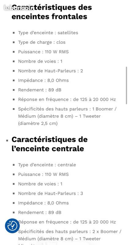 Pack enceinte home cinéma (image 5)