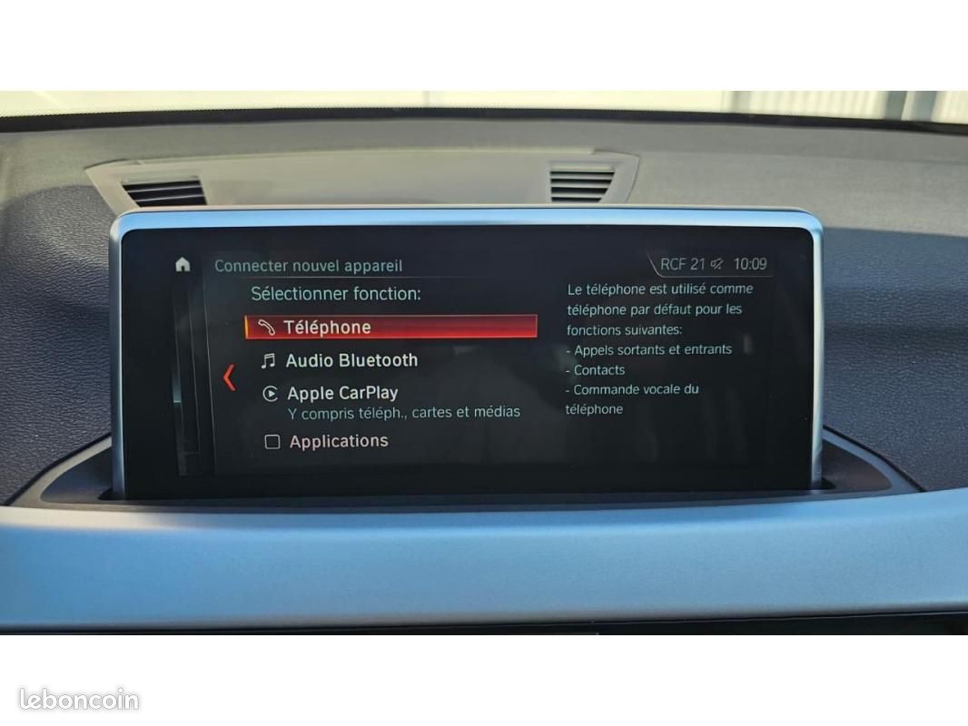 BMW X1 Advantage sDrive 16dA + Sieges avant chauffants + Carplay + Vitrage teinté (image 13)