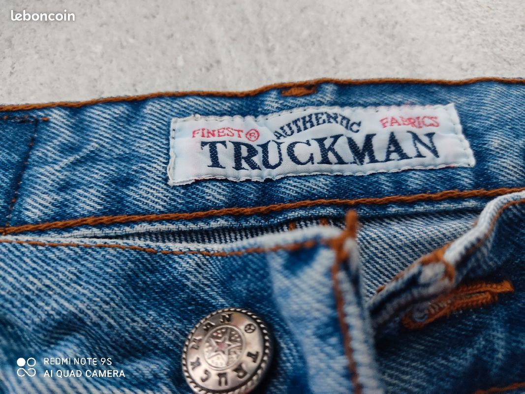2 pantalons jeans T40 (image 2)