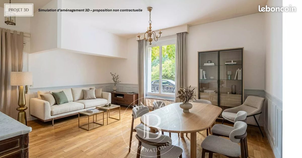 Appartement 2 pièces 56 m² · à Paris · 56 m² · 465 000 €