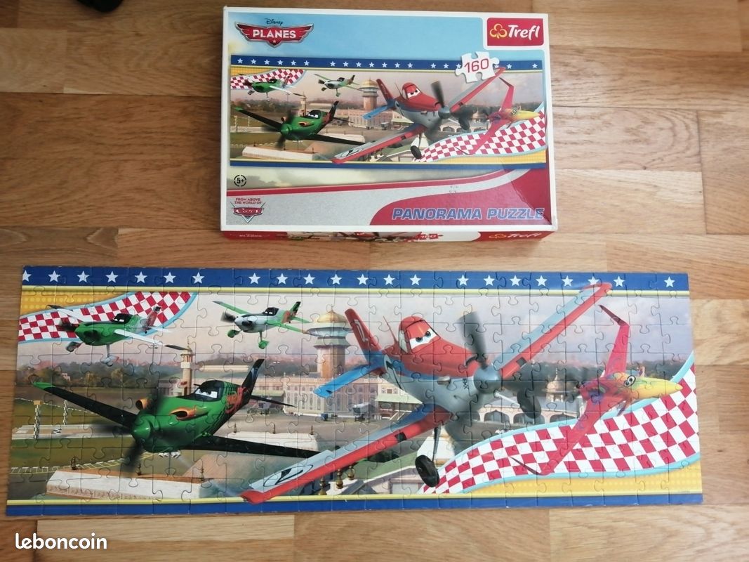 Puzzle enfant planes 160 pièces (image 1)