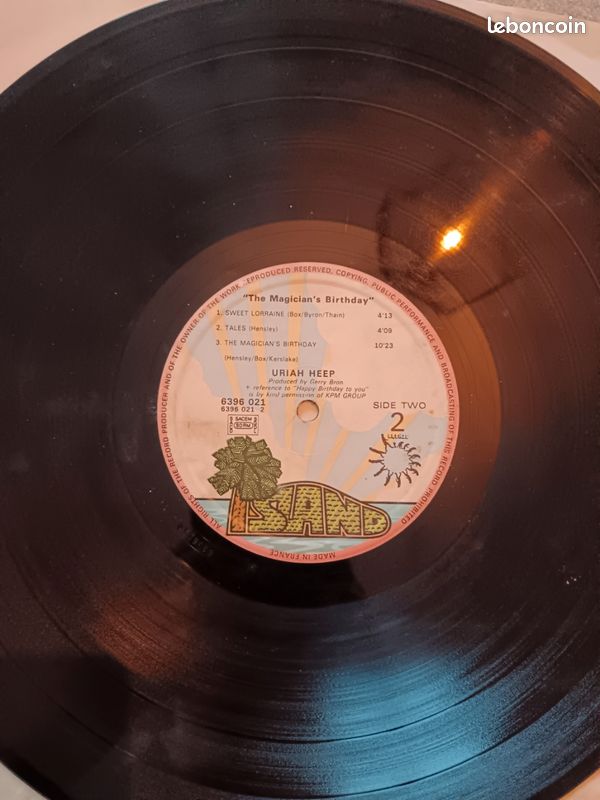 Uriah heep the magician's vinyl 33t (image 3)