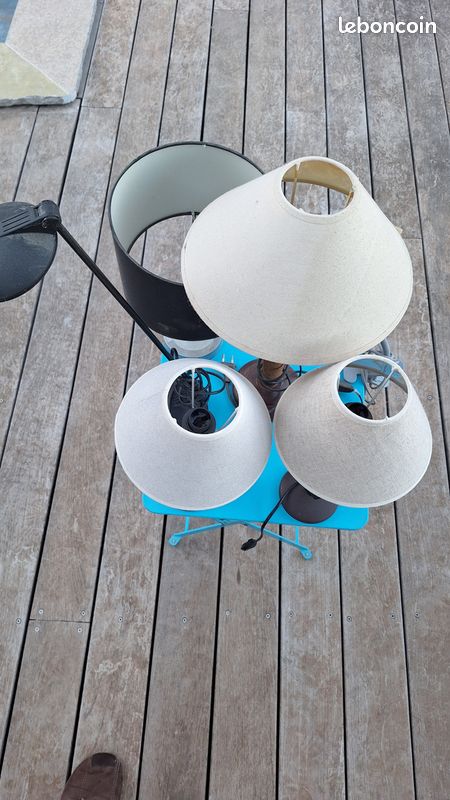 Lots de lampes chevet et bureau (image 3)