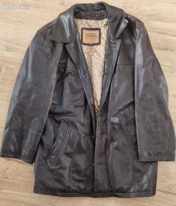 Blouson cuir Redskins vintage (image 1)