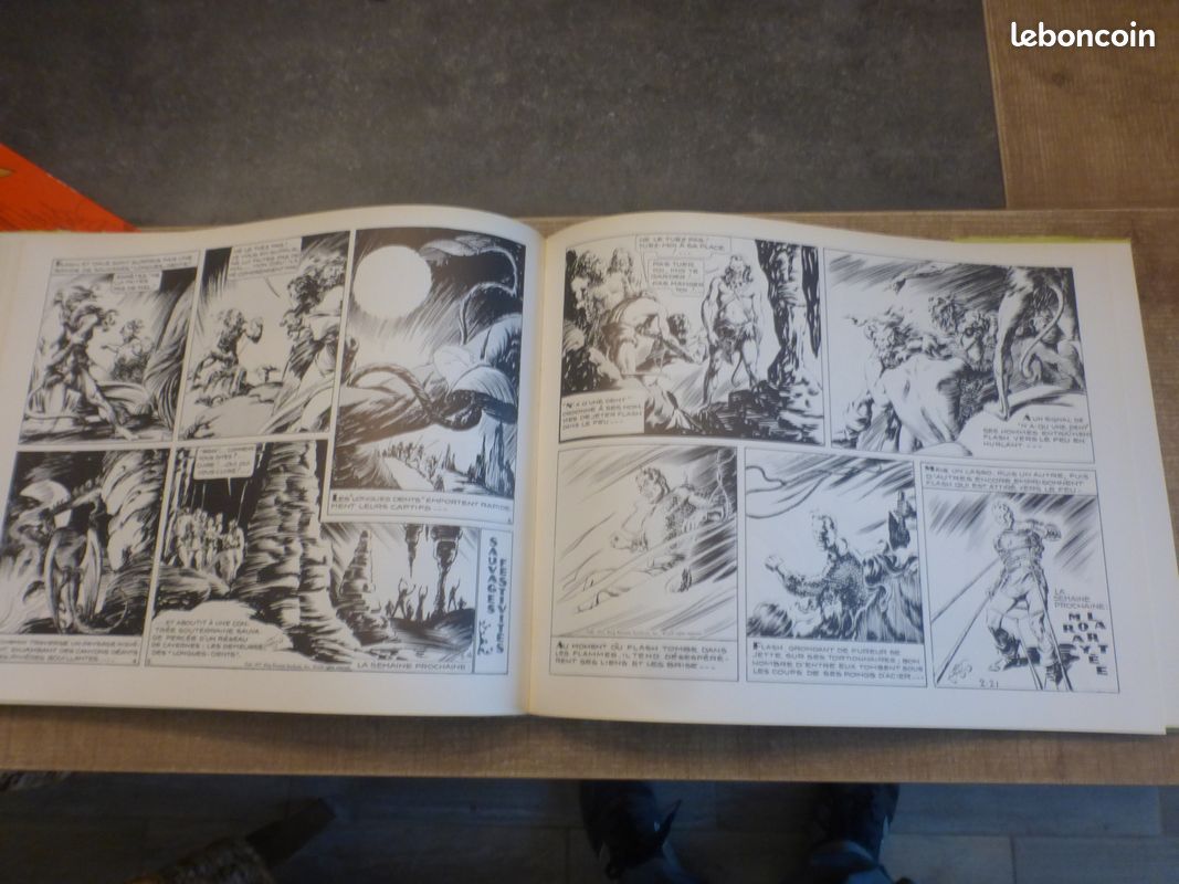 BD grand format 36 X 29.5 FLASH GORDON vol2 dl nov 1971 (image 8)