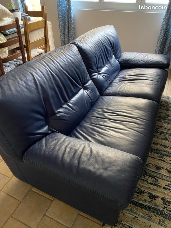Canapé en cuir (image 1)