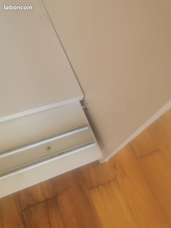 Armoire de rangement blanche (image 5)