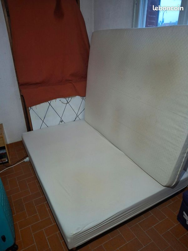 Matelas + sommier (lit) 140x190 (image 4)