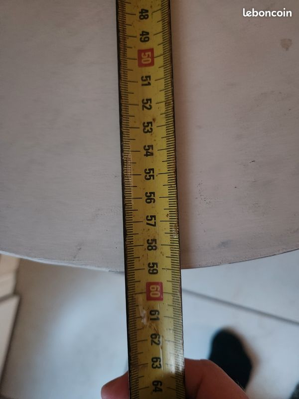 Petite table d'appoint bois et marbre style Louis XV (image 7)