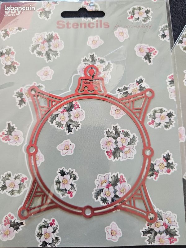 POCHOIRS POUR LA Fabrication De Cartes Gaufrage D'invitation Bricolage