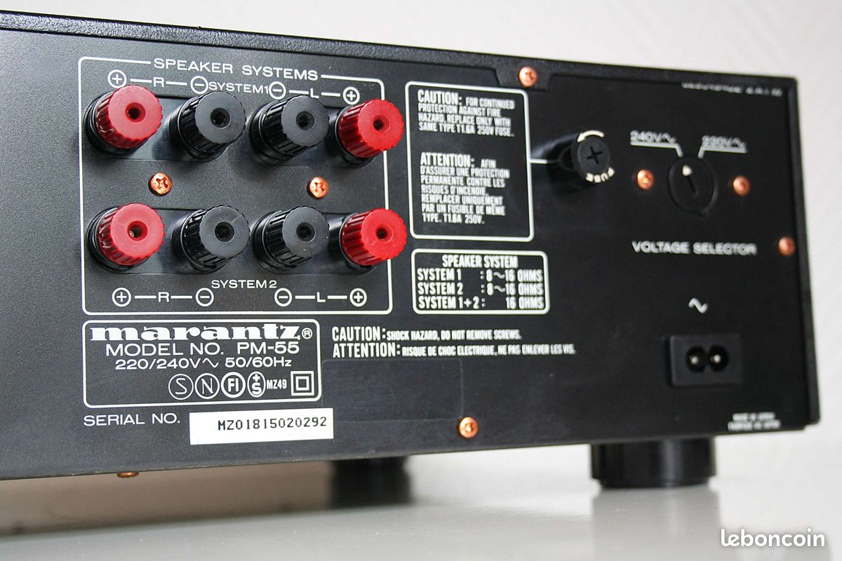 AMPLI MARANTZ PM 55 rénové (image 9)