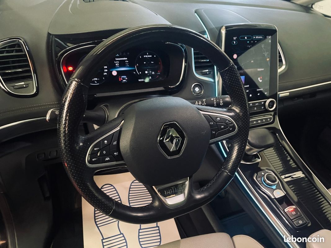 RENAULT Espace V DCI 190 EDC INITIAL PARIS 4 CONTROL EDC 7 PLACES CARPLAY / CUIR CHAUFFANT MASSANT (image 20)