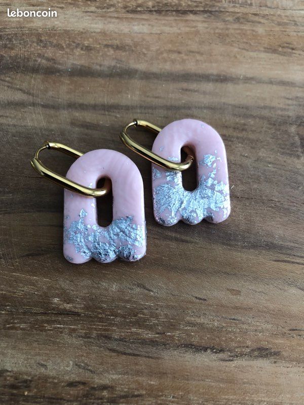 Boucles d’oreilles interchangeables pampilles (image 1)