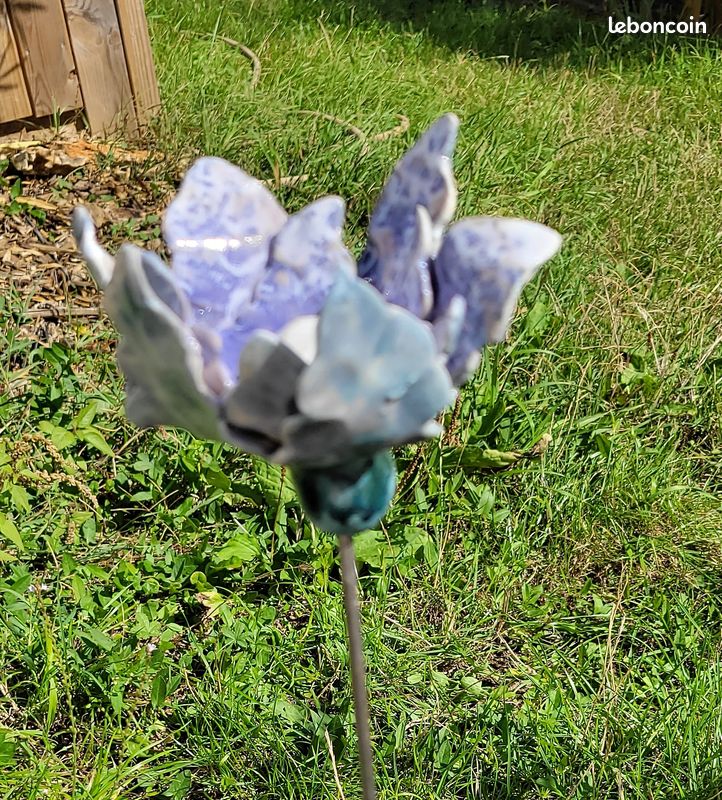 Fleur céramique n ° 309 (image 3)