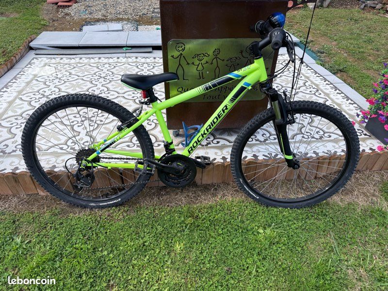 Velo vtt 24 pouces 12 ans rockrider ST 500 décathlon Vélos