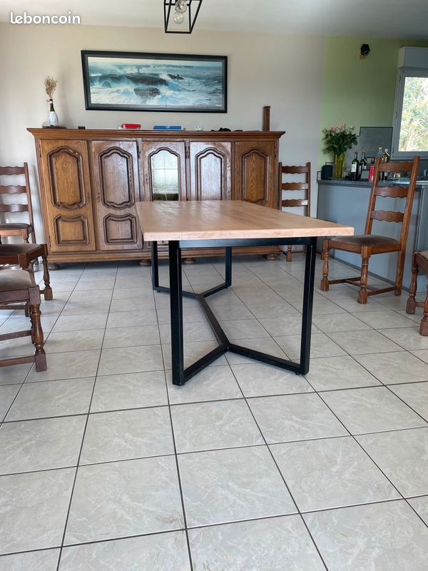 Table en hêtre macif (image 4)