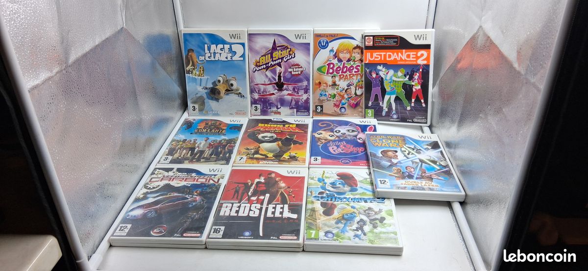 Lot de notices Nintendo Wii - Jeux vidéo