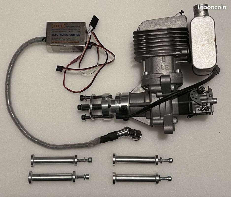 Moteur DLE 55 RA avion RC - Modélisme