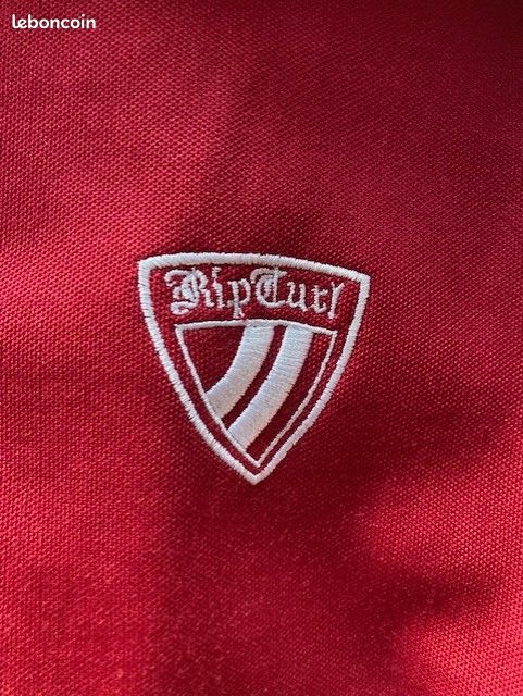 Veste zippée Rip Curl rouge - Taille L (image 4)
