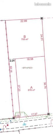 Terrain 676 m² Châtellerault
