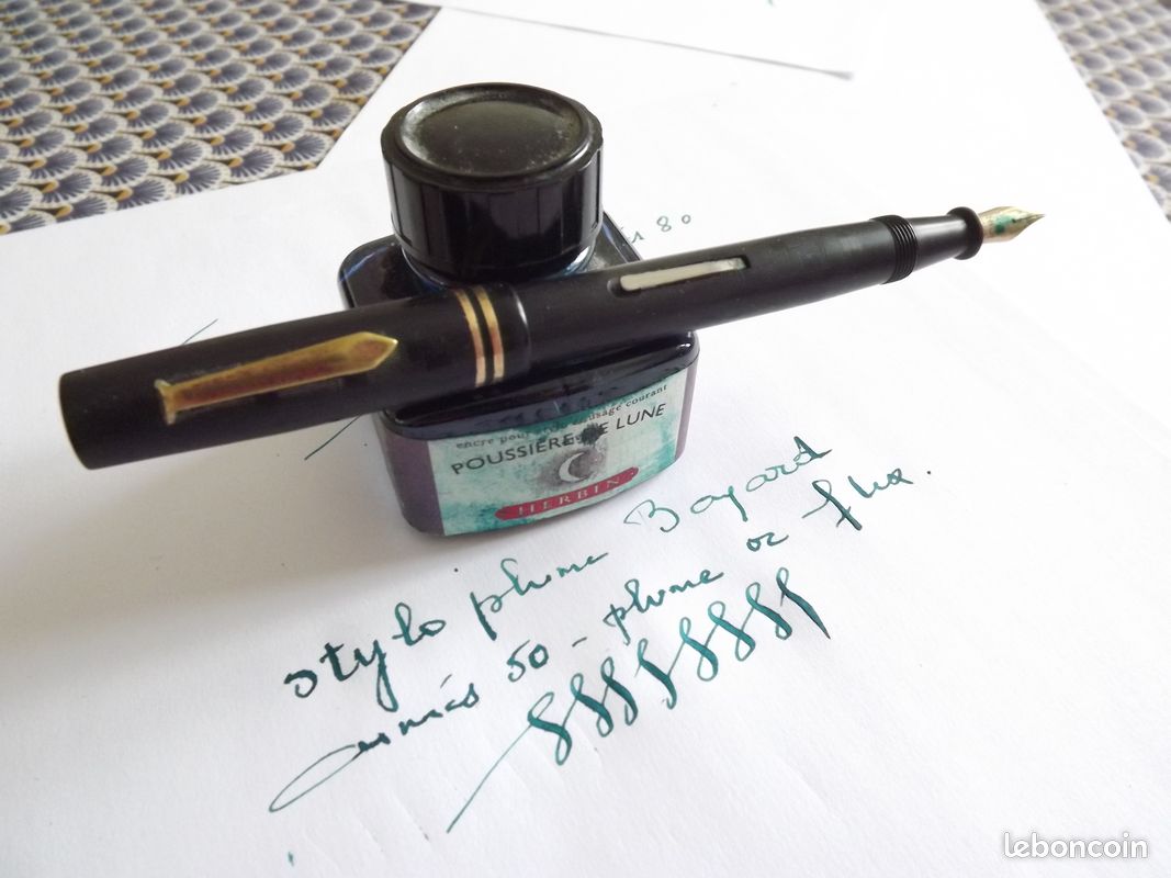 Stylo Plume Ancien Bayard 2000 - Plume En Or 18 Carats - Occasion à Restaurer