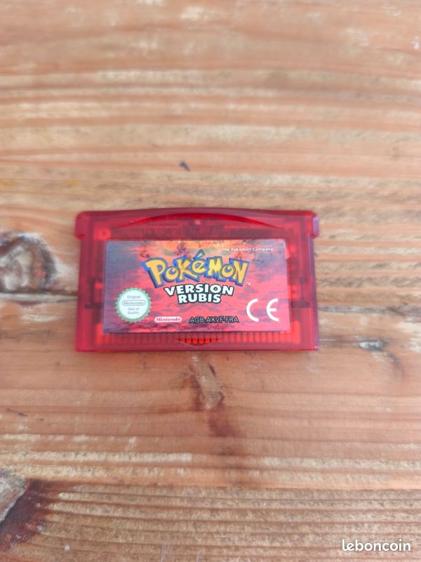 Jeu pokémon rubis (image 1)