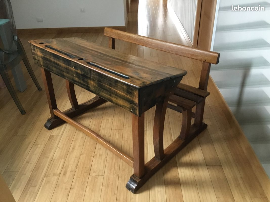 Bureau écolier vintage (image 2)