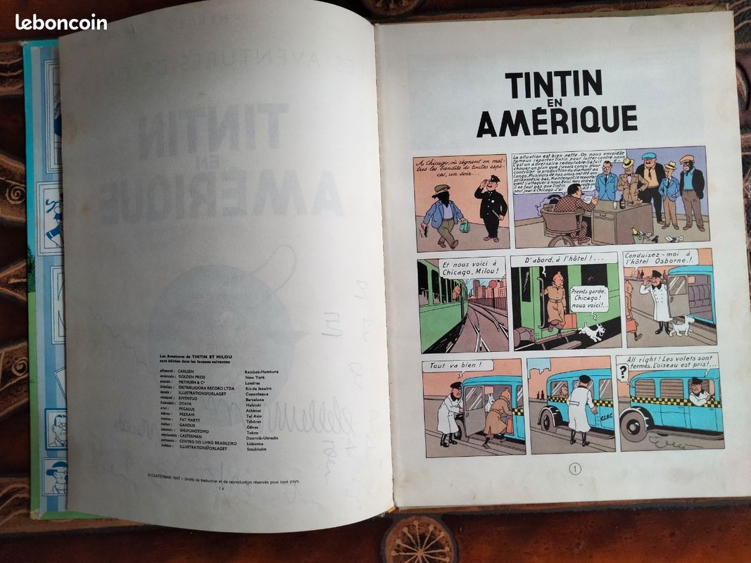 Lot tintin Hergé Casterman (image 7)
