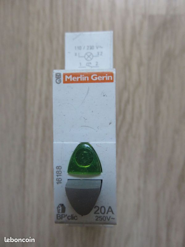 Duoline BP'clic - bouton-poussoir merlin gerin (image 1)