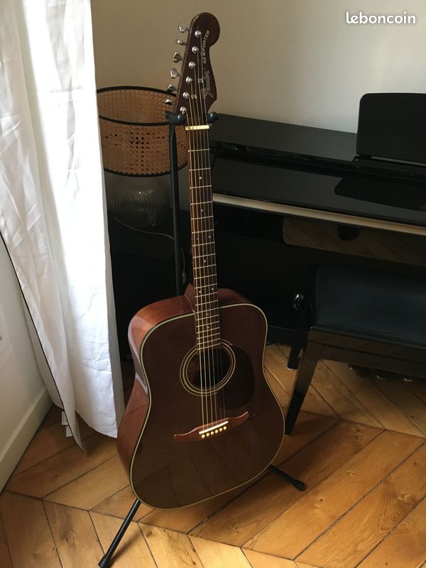 Guitare acoustique Fender Newporter 1990's (image 1)